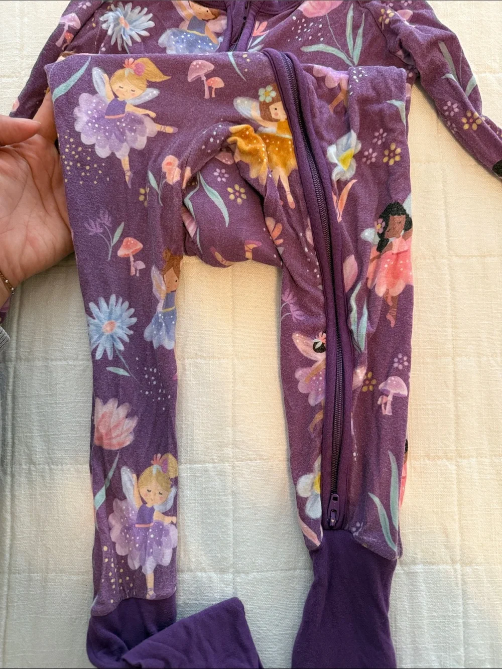 Little Sleepies Garden Fairy Zippy